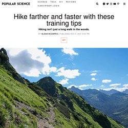 How to train for hiking, no matter the length of your trip