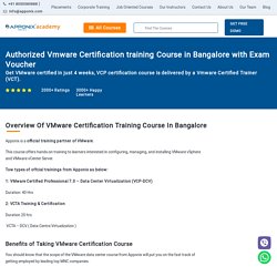 No.1 VMware Training In Bangalore