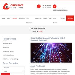 CCNP Training Course in Bangladesh - Creative IT