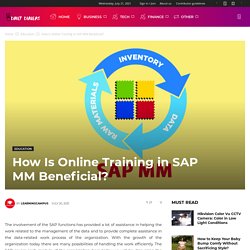 How Is Online Training in SAP MM Beneficial?