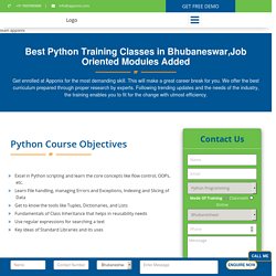 Python Training in Bhubaneswar, Request Demo Class