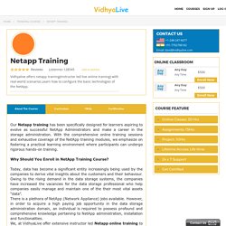 netapp training classes