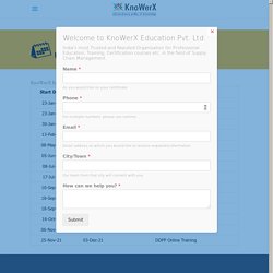 APICS Online Training & Classroom Courses Schedule