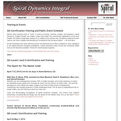 Spiral Dynamics Integral (SDi)
