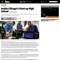 Training Entrepreneurs at Chicago Tech Academy