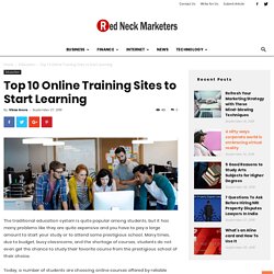 Top 10 Online Training Sites to Start Learning