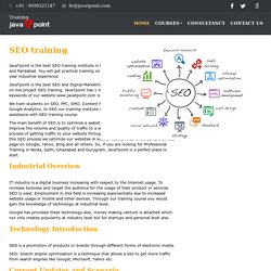 SEO Training in Noida, Delhi/NCR - JavaTpoint