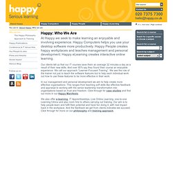 About Happy - Happy Ltd