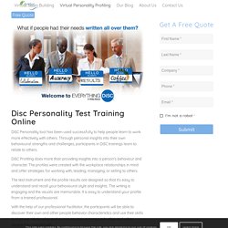 Disc Training Online Singapore - Jambar Virtual