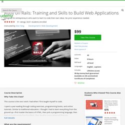 Ruby on Rails Online Training Tutorial for Beginners