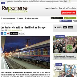 Les trains de nuit se réveillent en Europe