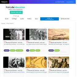 Des vidéos sur la traite négrière