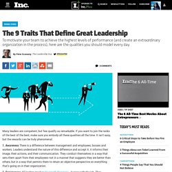 The 9 Traits That Define Great Leadership