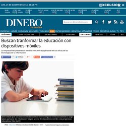 Buscan tranformar la educación con dispositivos móviles