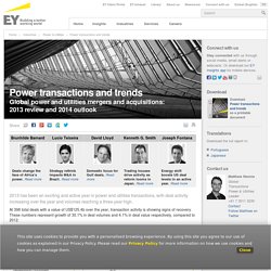 Power transactions and trends