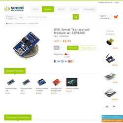 Buy WiFi Serial Transceiver Module w/ ESP8266 [114990085]