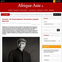 Concerts : les Transcendances* du musicien congolais Ray Lema