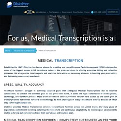 Medical Transcriptions Solutions