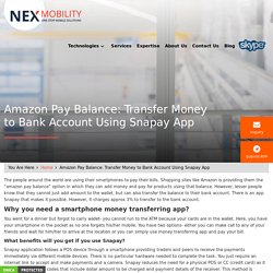 Tips to use snapay app to transfer amazon pay balance