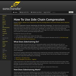 Side Chain Compression, Sidechaining