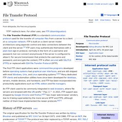 File Transfer Protocol - Wikipedia