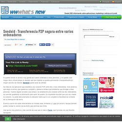 Sendoid – Transferencia P2P segura entre varios ordenadores
