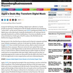 Apple's Deals May Transform Digital Music
