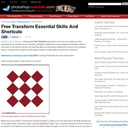 Free Transform Essential Skills And Shortcuts