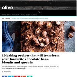 10 baking recipes that will transform your favourite chocolate bars, biscuits and spreads - olive