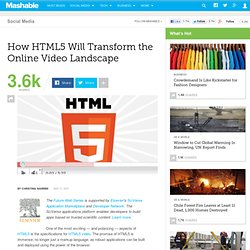 How HTML5 Will Transform the Online Video Landscape