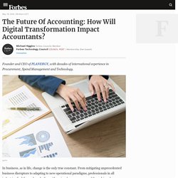 The Future Of Accounting: How Will Digital Transformation Impact Accountants?