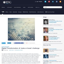 Digital Transformation: A ‘make or break’ challenge