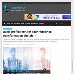 Transformation digitale : Quels sont les profils à recruter ?