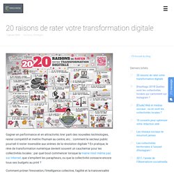 20 raisons de rater votre transformation digitale