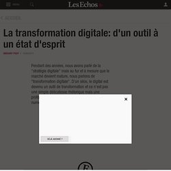 La transformation digitale: d'un outil à un état d'esprit, Le Cercle