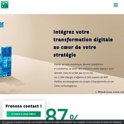 Intégrez votre transformation digitale