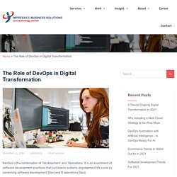 The Role of DevOps in Digital Transformation