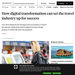 Digital transformation in the travel industry
