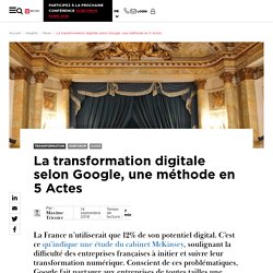 La transformation digitale selon Google, une méthode en 5 Actes