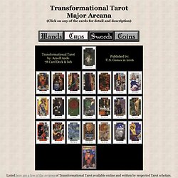 Arnell Ando's Transformational Tarot Deck published by US Games, Inc.