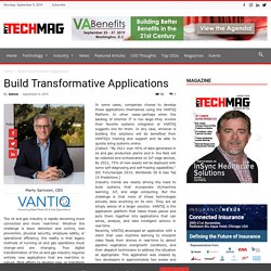 Build Transformative Applications - VANTIQ