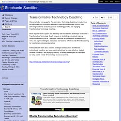 Stephanie Sandifer - Transformative Technology Coaching