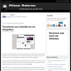 Transforme seu LinkedIn em um Infográfico. - Pitacos Modernos