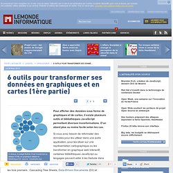 6 outils pour transformer ses données en graphiques et en cartes (1ère partie)