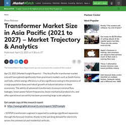 Transformer Market Size in Asia Pacific (2021 to 2027) – Market Trajectory & Analytics