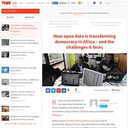 How open data is transforming democracy in Africa – and the challenges it faces