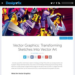 Vector Graphics: Transforming Sketches Into Vector Art