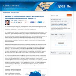 A Shot in the Arm - Transforming quality, cost, and outcomes in the healthcare ecosystem