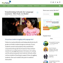 Transforming Schools for Language Learners: The Push-in Model - Practutor Blog