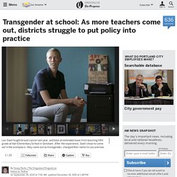 Transgender at school: As more teachers come out, districts struggle to put policy into practice